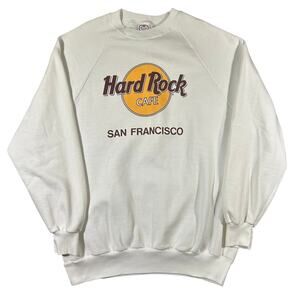 Vintage 90s Hard Rock Cafe San Francisco Graphic Crewneck Sweatshirt